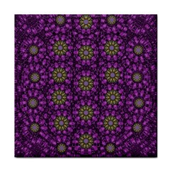 Ornate Heavy Metal Stars In Decorative Bloom Face Towel by pepitasart