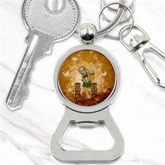 Cute Littel Island Girl Bottle Opener Key Chains by FantasyWorld7