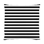 Black Stripes Standard Cushion Case (Two Sides) Front