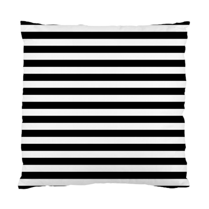 Black Stripes Standard Cushion Case (Two Sides)