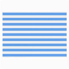 Blue Stripes Large Glasses Cloth by snowwhitegirl