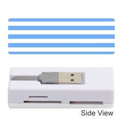 Blue Stripes Memory Card Reader (stick) by snowwhitegirl