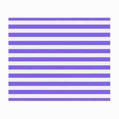 Lilac Purple Stripes Small Glasses Cloth by snowwhitegirl