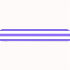 Lilac Purple Stripes Small Bar Mats by snowwhitegirl