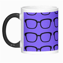 Nerdy Glasses Purple Morph Mugs by snowwhitegirl