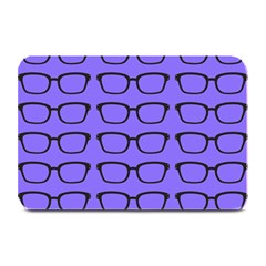 Nerdy Glasses Purple Plate Mats by snowwhitegirl