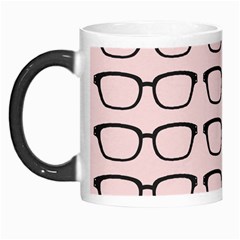 Nerdy Glasses Pink Morph Mugs by snowwhitegirl