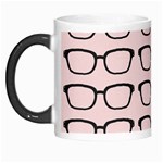 Nerdy Glasses Pink Morph Mugs Left