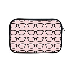 Nerdy Glasses Pink Apple Macbook Pro 13  Zipper Case by snowwhitegirl