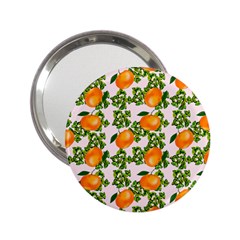 Citrus Tropical Orange Pink 2 25  Handbag Mirrors