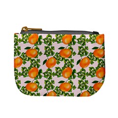 Citrus Tropical Orange Pink Mini Coin Purse by snowwhitegirl