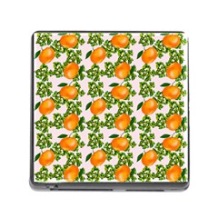 Citrus Tropical Orange Pink Memory Card Reader (square 5 Slot) by snowwhitegirl