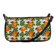 Citrus Tropical Orange Pink Shoulder Clutch Bag by snowwhitegirl