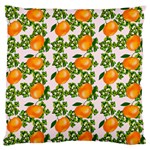 Citrus Tropical Orange Pink Standard Flano Cushion Case (Two Sides) Back