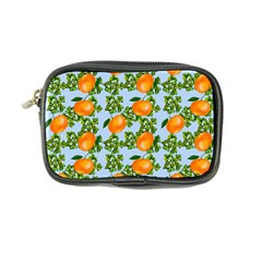 Citrus Tropical Orange Blue Coin Purse by snowwhitegirl