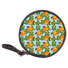 Citrus Tropical Orange Blue Classic 20-cd Wallets by snowwhitegirl