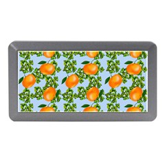 Citrus Tropical Orange Blue Memory Card Reader (mini) by snowwhitegirl