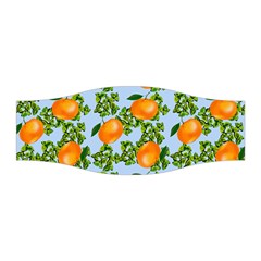 Citrus Tropical Orange Blue Stretchable Headband by snowwhitegirl