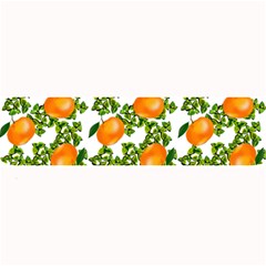 Citrus Tropical Orange White Large Bar Mats by snowwhitegirl