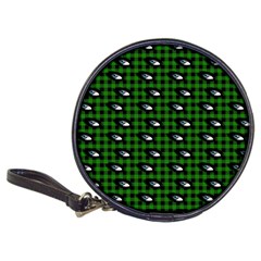 Eyes Green Plaid Classic 20-cd Wallets by snowwhitegirl