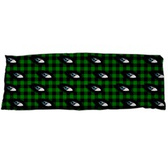 Eyes Green Plaid Body Pillow Case (dakimakura) by snowwhitegirl