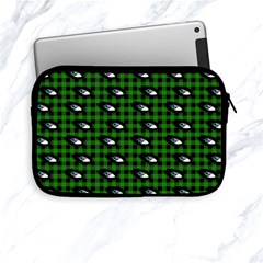 Eyes Green Plaid Apple Ipad Mini Zipper Cases by snowwhitegirl