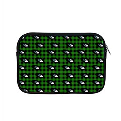 Eyes Green Plaid Apple Macbook Pro 15  Zipper Case by snowwhitegirl