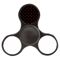 Candy Apple Black Pattern Finger Spinner by snowwhitegirl