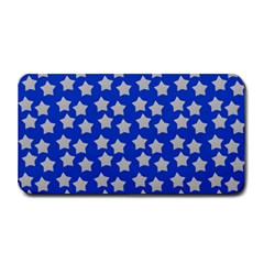 Silver Stars Royal Blue Medium Bar Mats by snowwhitegirl