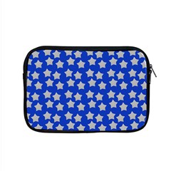 Silver Stars Royal Blue Apple Macbook Pro 15  Zipper Case by snowwhitegirl