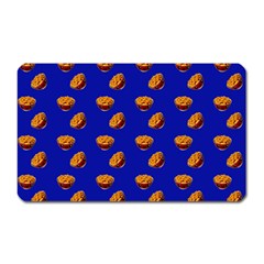 Kawaii Chips Blue Magnet (Rectangular)