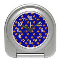 Kawaii Chips Blue Travel Alarm Clock