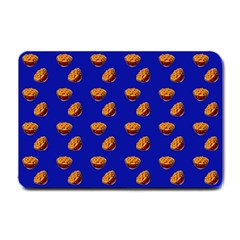 Kawaii Chips Blue Small Doormat  by snowwhitegirl