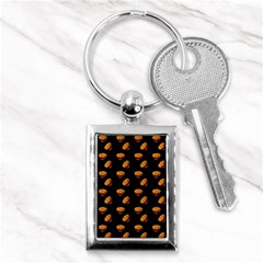 Kawaii Chips Black Key Chains (rectangle)  by snowwhitegirl