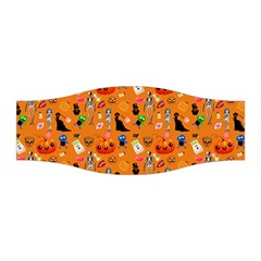 Halloween Treats Pattern Orange Stretchable Headband by snowwhitegirl