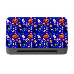 Halloween Treats Pattern Blue Memory Card Reader With Cf by snowwhitegirl