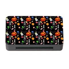 Halloween Treats Pattern Black Memory Card Reader With Cf by snowwhitegirl