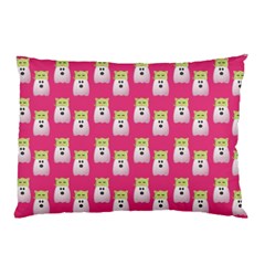 Ghost Pet Pink Pillow Case (two Sides) by snowwhitegirl