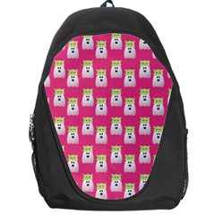 Ghost Pet Pink Backpack Bag by snowwhitegirl