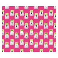 Ghost Pet Pink Double Sided Flano Blanket (small)  by snowwhitegirl