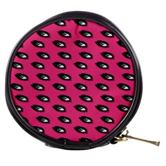 Eyes Dark Pink Mini Makeup Bag by snowwhitegirl