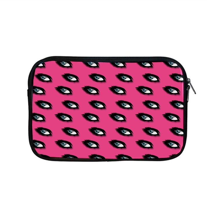 Eyes Dark Pink Apple MacBook Pro 13  Zipper Case