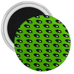 Eyes Green 3  Magnets by snowwhitegirl