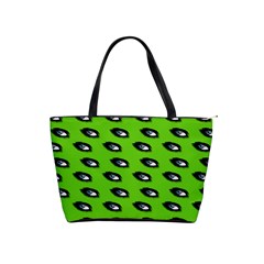 Eyes Green Classic Shoulder Handbag by snowwhitegirl