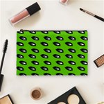 Eyes Green Cosmetic Bag (Medium) Front