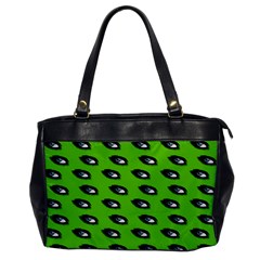 Eyes Green Oversize Office Handbag by snowwhitegirl