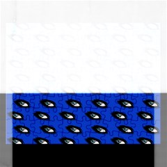 Eyes Blue Rectangular Jigsaw Puzzl by snowwhitegirl