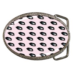 Eyes Pink Belt Buckles by snowwhitegirl