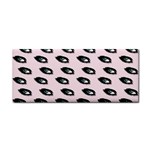 Eyes Pink Hand Towel Front