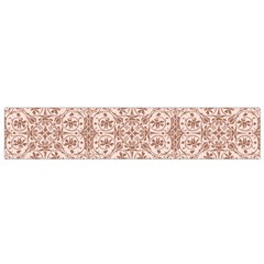 Ornamental Brown Small Flano Scarf by snowwhitegirl